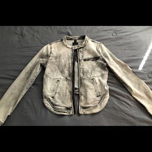 White Washed Jean Jacket